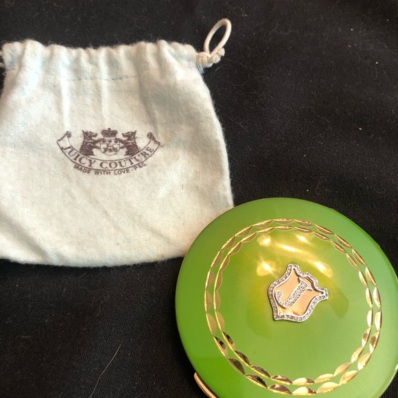 Juicy Couture Accessories - Juicy Couture Rare  Green Compact with Original Pouch